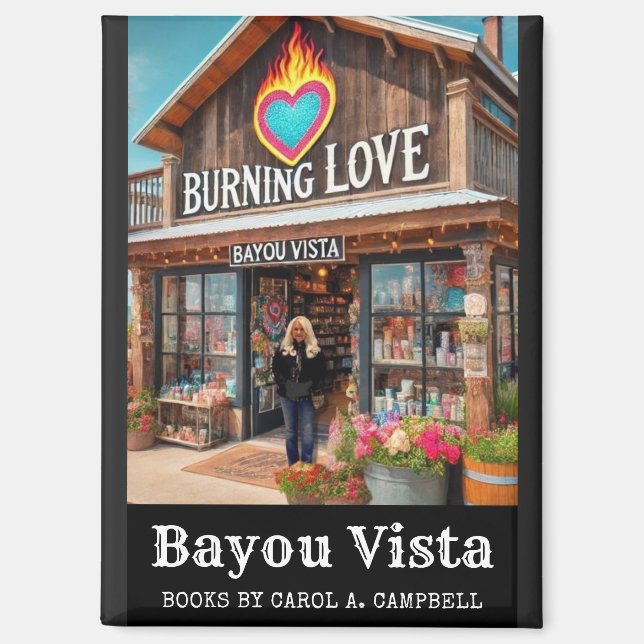Imán Amor Ardiente – Colección Psicópatas del Sur (Anverso)