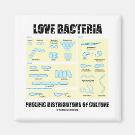 Imán Amor Bacteria Distribuidores Prolíficos De Cultura