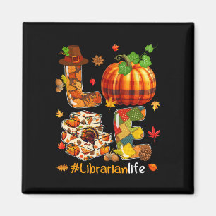 Imán Amor Bibliotecario, trabajo de Acción de Gracias,