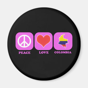 Imán Amor Colombia de la paz