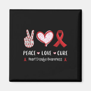 Imán Amor Cure Heart Disease Awareness Hombres Mujeres