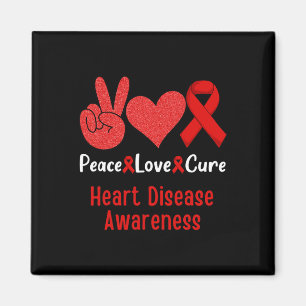 Imán Amor Cure Heart Disease Awareness Mes Mujeres