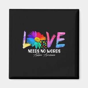 Imán Amor Daisy Autismo La conciencia no necesita palab