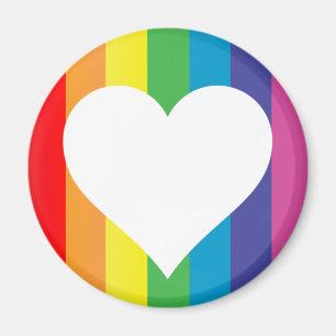 Imán amor de arco iris