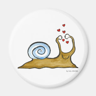 Imán amor de caracol