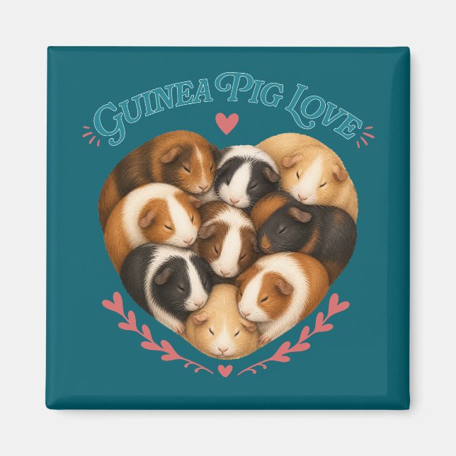 Imán Amor de Cuy (Frente)