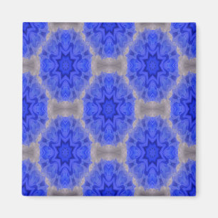 Imán Amor de encaje azul...