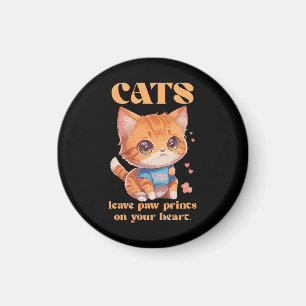 Imán amor de gatito lindo