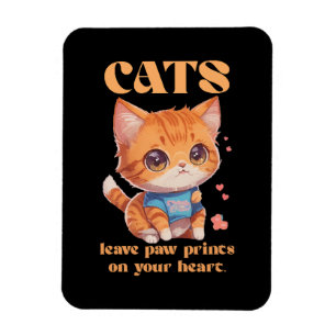 Imán amor de gatito lindo