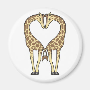 Imán Amor de la jirafa