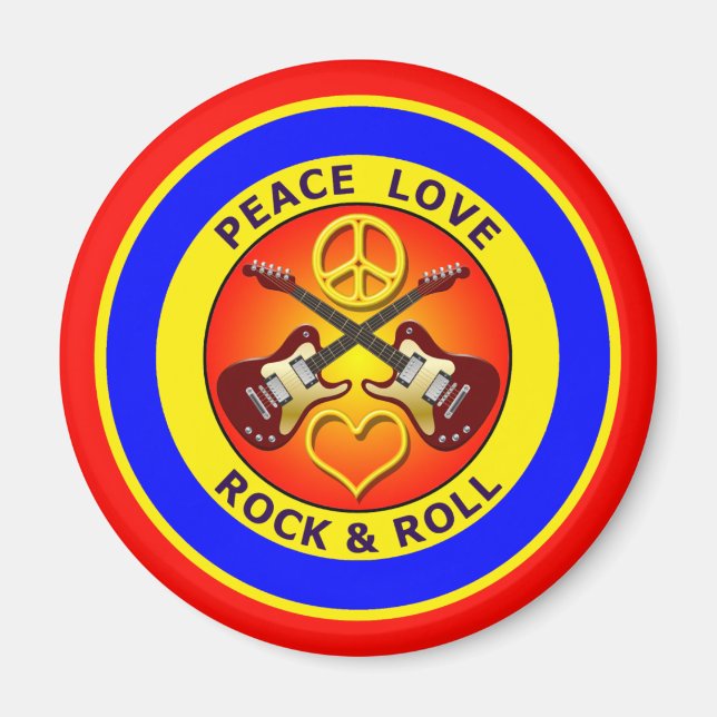 IMÁN AMOR DE LA PAZ ROCK Y ROLL (Frente)