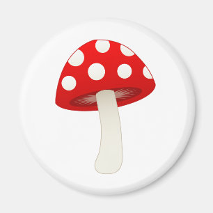 Imán Amor de la seta de Muscaria de la amanita
