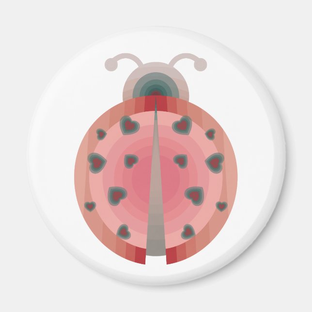 Imán amor de ladybug (Frente)