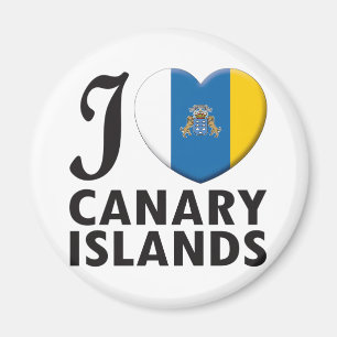 Imán Amor de las islas Canarias
