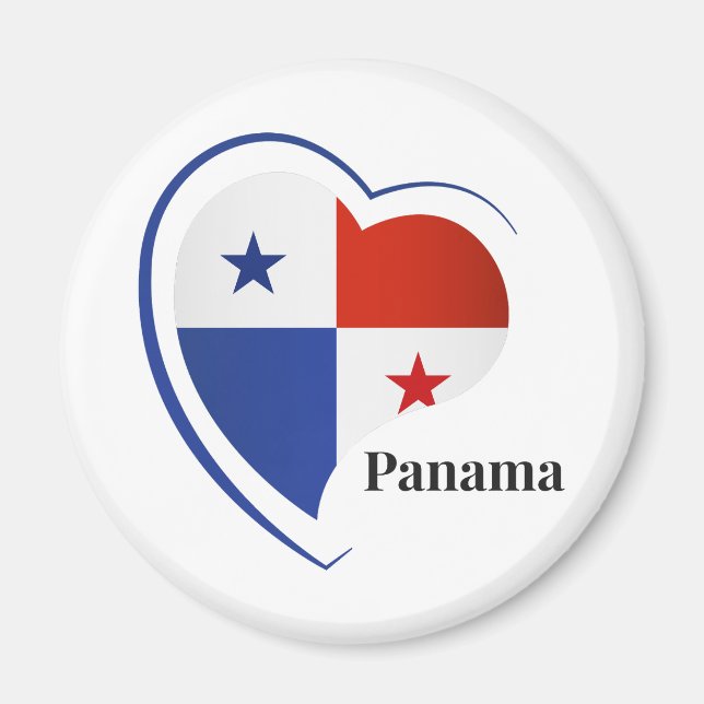 Imán Amor de Panamá (Frente)