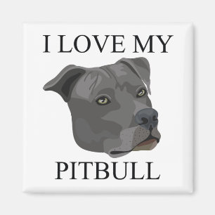 Imán ¡Amor de PITBULL!