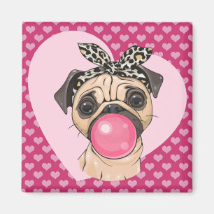 Imán Amor de pug