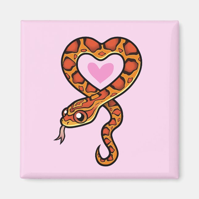Imán Amor de serpiente (Frente)