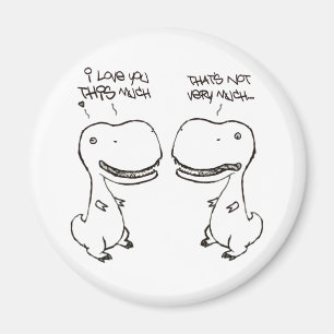 Imán Amor de T-rex