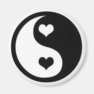 Imán Amor de Ying Yang