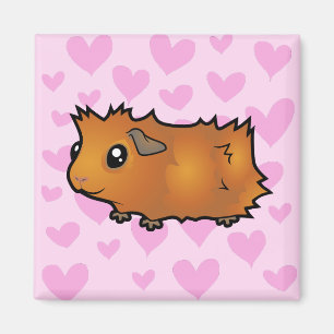 Imán Amor del conejillo de Indias (desaliñado)