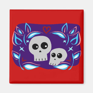 Imán Amor del cráneo