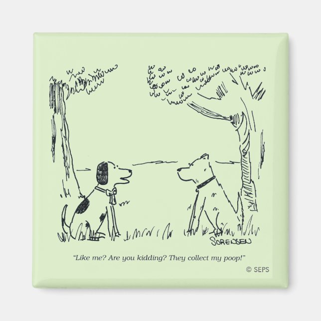 Imán Amor del perro (Frente)