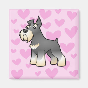 Imán Amor del Schnauzer