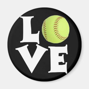 Imán Amor del softball