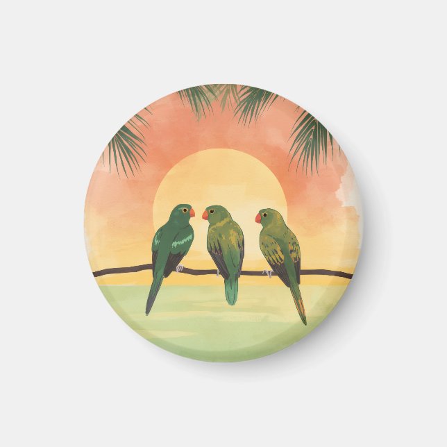 Imán Amor desde el patio (Frente)