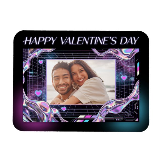 Imán Amor Digital Cósmico Romance (Horizontal)