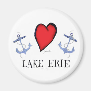 Imán amor el lago Erie