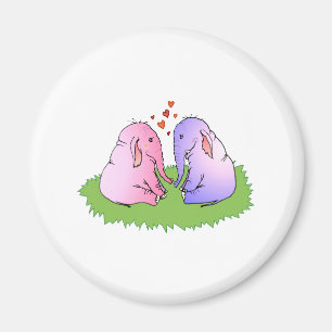 Imán Amor elefante
