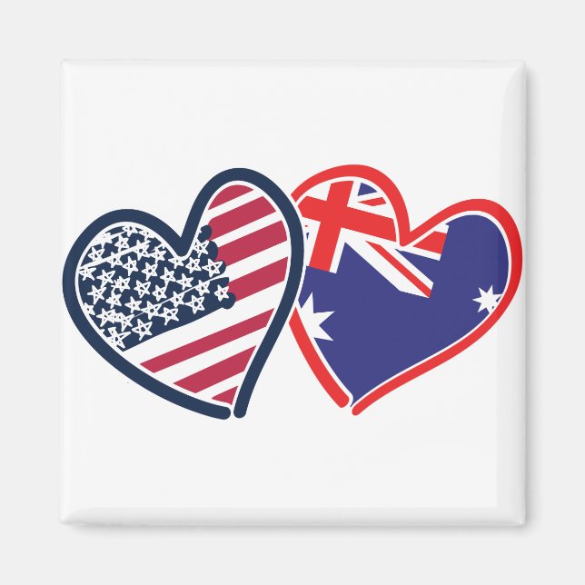 Imán Amor en Australia (Frente)