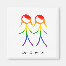 Imán Amor en color completo