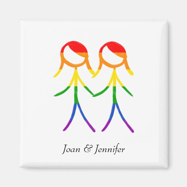 Imán Amor en color completo (Frente)