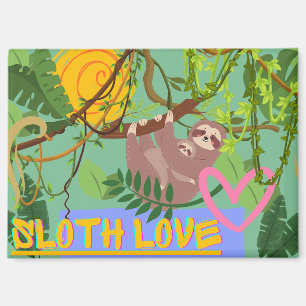 Imán Amor espumoso, lotería adorable en el árbol
