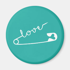 Imán Amor Fortaleza Juntos Aqua