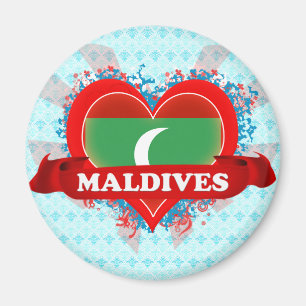 Imán Amor Maldivas del vintage I