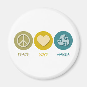 Imán Amor Manga de la paz
