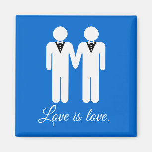 IMÁN AMOR MASCULINO DE LA BODA - .PNG