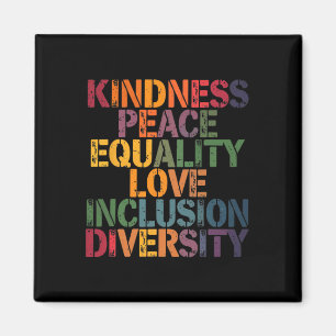 Imán Amor Paz Diversidad Inclusión Igualdad Hist negra