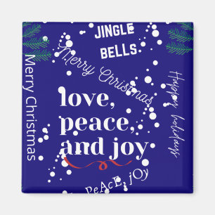 Imán Amor, paz y alegría