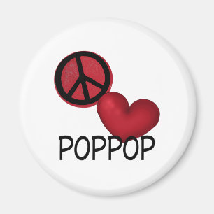 Imán Amor PopPop de la paz