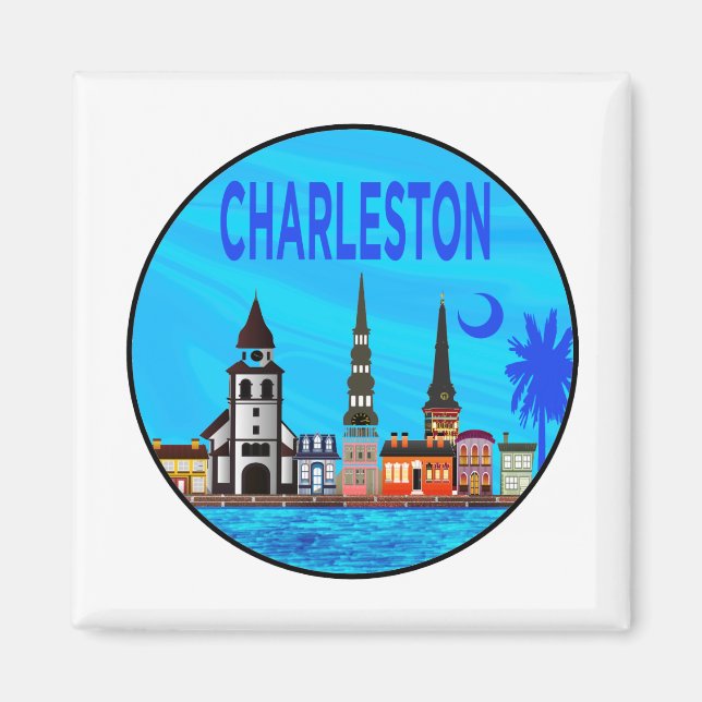 Imán Amor por Charleston (Frente)