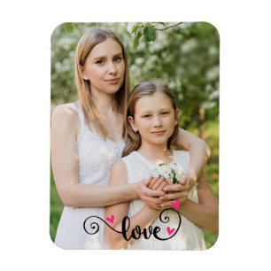 Imán Amor por la foto