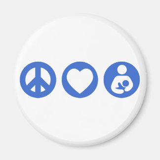 Imán Amor por la paz Lactancia