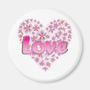 Imán Amor rosado y maricas