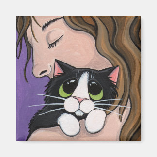 Imán Amor sin fin - Magnate de gato