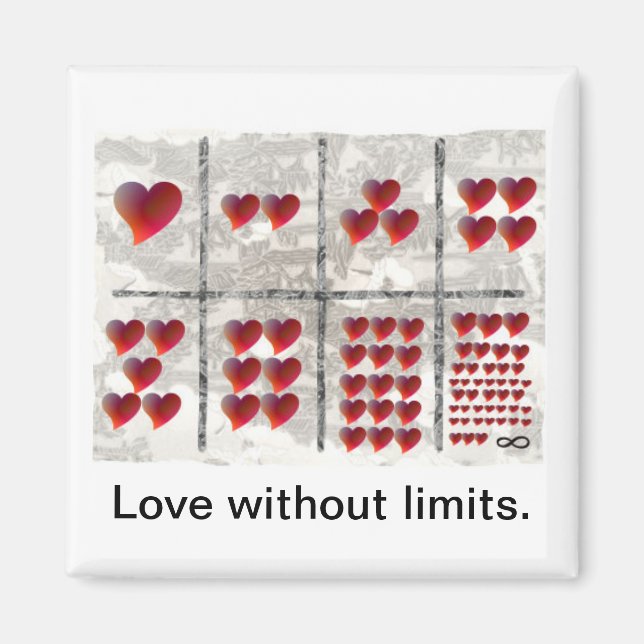 Imán Amor sin límites (Frente)